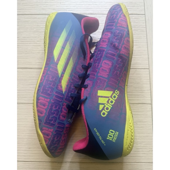 Adidas X Speedflow Messi 4 Indoor Soccer Shoes – FY6921– Purple Pink – Size 9.5 - Picture 1 of 9